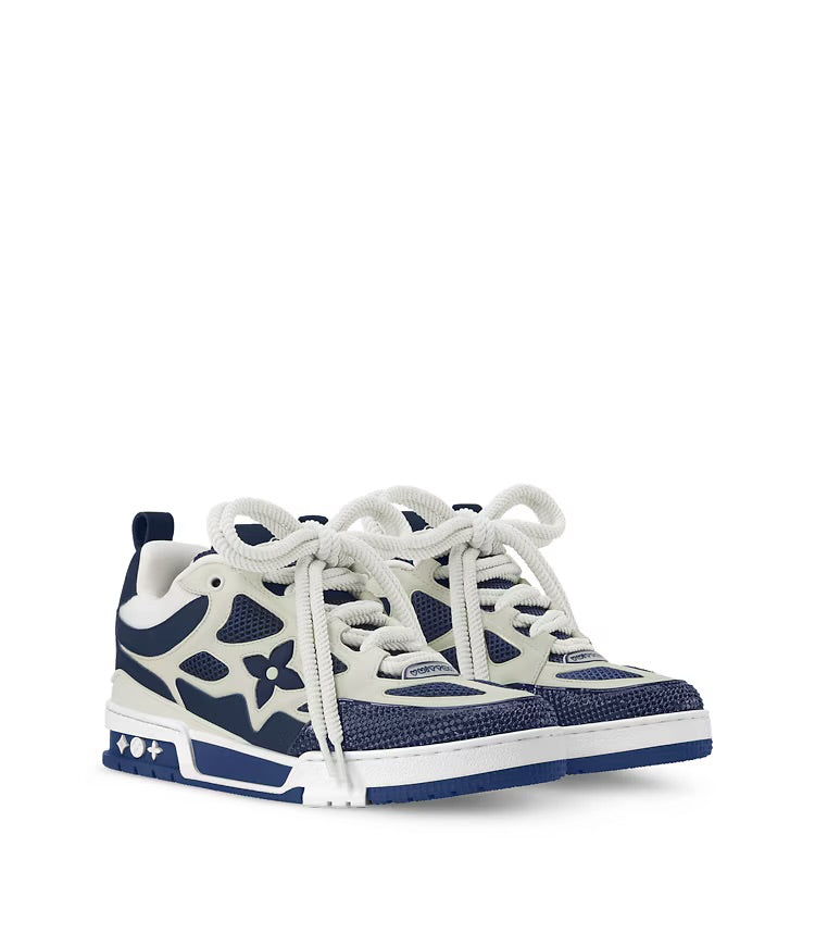 LV Skate Sneaker White and Blue